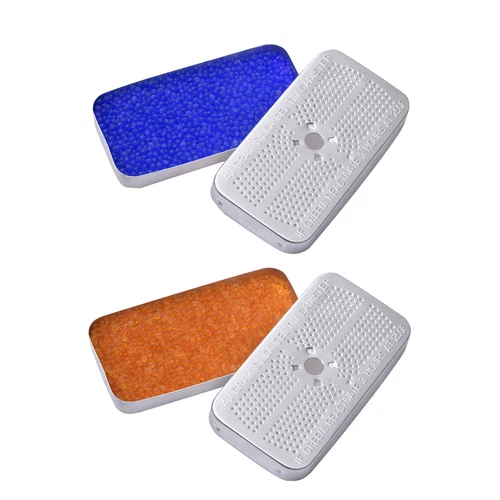 Reusable Silica Gel Absorber Dry-Pack Indicating Desiccant Canister Dehumidifier