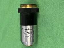 ausJENA Planachromat 40/0.65 160/0.17 Microscope Objective 239 024