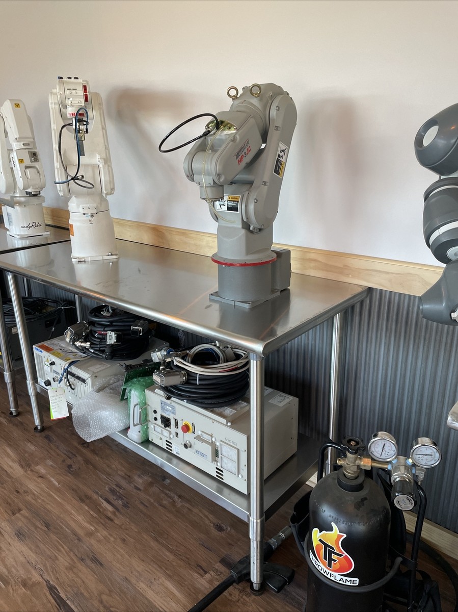 Yaskawa Motoman HP3JC Industrial Robot with NX100 Controller | eBay