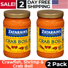 2 PACK Zatarain's Crab Boil Seasoning - Sack Size, 4.5 lb