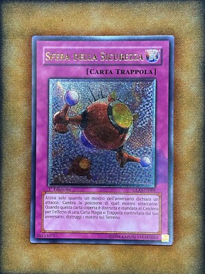 Yugioh Security Orb GLAS-EN089 GLAS-IT089 Ultimate Rare 1st Ed LP ITALIAN