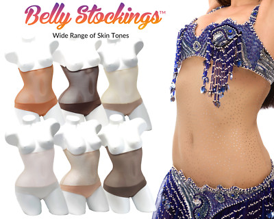 Skin Tone Colour Body Stocking Belly 