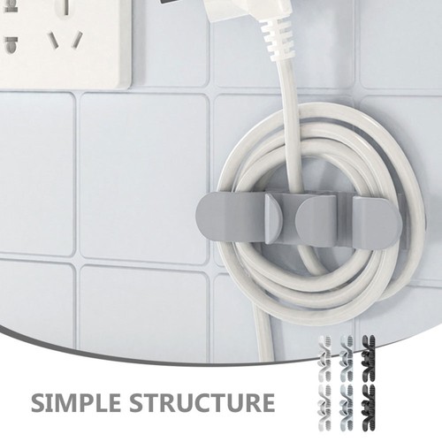 6 Pcs Netzkabel-Organizer Gerätekabelhalter Küchenschnurorganisation - Photo 4/12