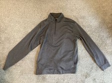 Tek Gear Men's Track Jacket Zip Up Large Gray Active Wear