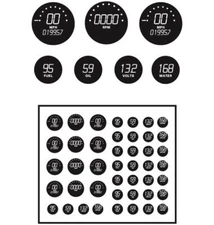 The Model Car Garage MCG-2058 Gauge Faces 1/24 & 1/25 scale