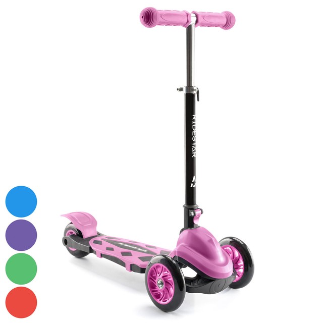 isporter mini led pink scooter