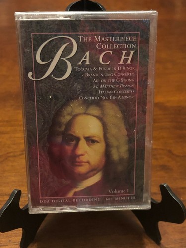 CLASSIC MUSIC COLLECTION: Bach, Handel, Schubert, Grieg (4 CASSETTE TAPES) NEW - Picture 2 of 9