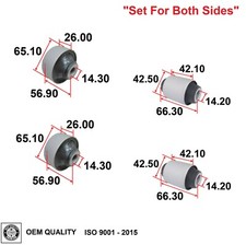 Control Arm Bushing Front for Honda ODYSSEY 1999-2004 PILOT 2003-2008 LH RH Pair