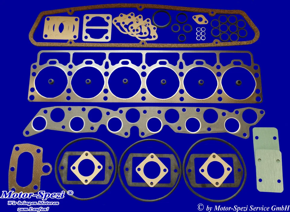 MOTOR-SPEZI ZK-Dichtungssatz für Volvo Penta AQ165A, AQ170A und B, ersetzt 876335
