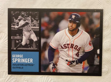GEORGE SPRINGER - 2019 Topps TBT #116  1962 Football Design     FS  Qty