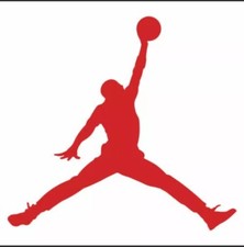 Michael Jordan Air Vinyl Decal Car Truck Bumper Cornhole Window Laptop Ipad Cup