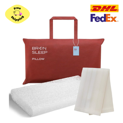 Brain Sleep Pillow 9 gradations LOW Pillow washable Organic cotton  