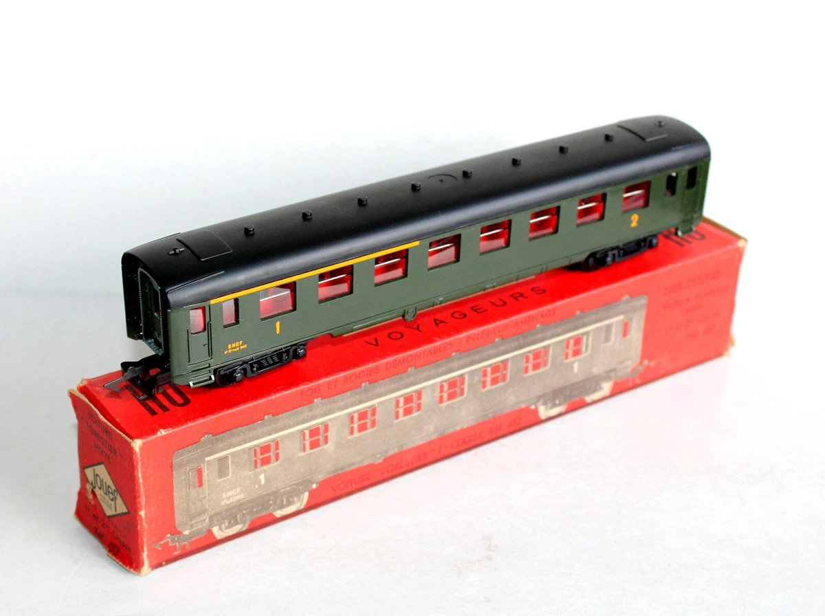 Voiture De Train Voyageurs Jouef HO - Vintage - Modélisme Ferroviaire