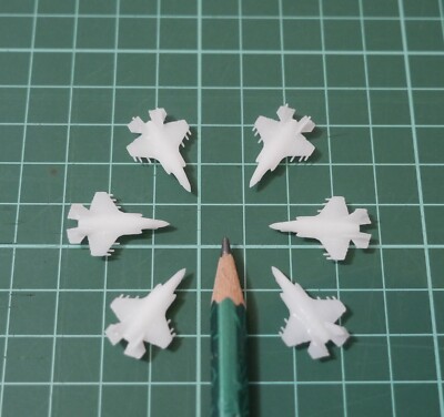 GAGA 1/700 USAF F-35A/F-35B Lightning II 3D Print kits (6 sets)
