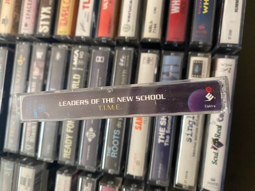 Leaders Of The New School *T.I.M.E. *cassette tape *VG+/NM new case 1993 Elektra - Picture 2 of 8