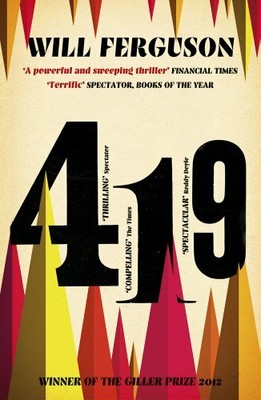 419 by Will Ferguson 1781855072 FREE Shipping