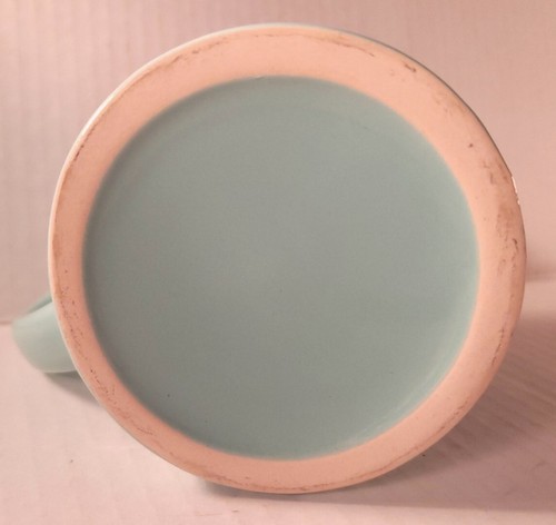 Cafe Du Monde, New Orleans Souvenir Heavy Ceramic Rare Mint Green Coffee Cup - Picture 6 of 9