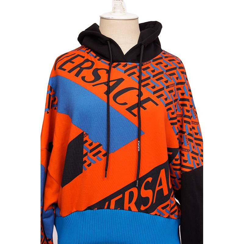 Versace ALLOVER LA GRECA トレーナー ロートップ レースアップ Versace Versace Allover Greca high-top sneakers Versace
