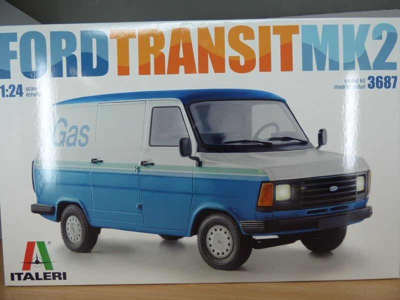 Maquette ESCI LM173 - Ford Transit 1/24 - Italie - Comme Neuve