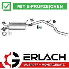 Endschalldämpfer für Subaru Justy Suzuki Ignis 1.3 1.5 9428