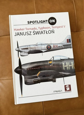 #ad Spotlight On Hawker Tornado Typhoon Tempest V Janusz Światłoń Airplane Book $55.00