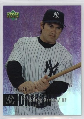 2006 Upper Deck Special F/X Purple 13/150 Johnny Damon #78 1k2s