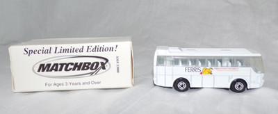 Vintage Matchbox Ferris State University Bus Ikarus Coach Special Ltd. Edition