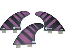 Shapers Fins 3 Fin SURFBOARD Small Fits Fcs Tri  Honeycomb S3 Model 