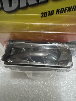 New 2017 Mattel 2010 Koenigsegg CCXR Fast and Furious Very Rare