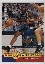 1996 Upper Deck Collector's Choice Isaiah Rider Minnesota Timberwolves #181 10ou