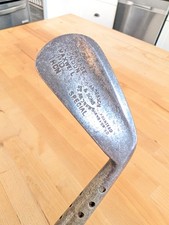 Early A.W. Gamage Wood Shaft Mid Iron St. Andrews Golf Club Maxwell Hickory Vtg