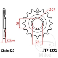 46413-compatible with HM-MOTO CRE-F 250 X 1CIL. F250XEC 8 RACKS ZENF250XEC0