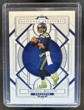 2020 Panini National Treasures Russell Wilson #/99 Seahawks