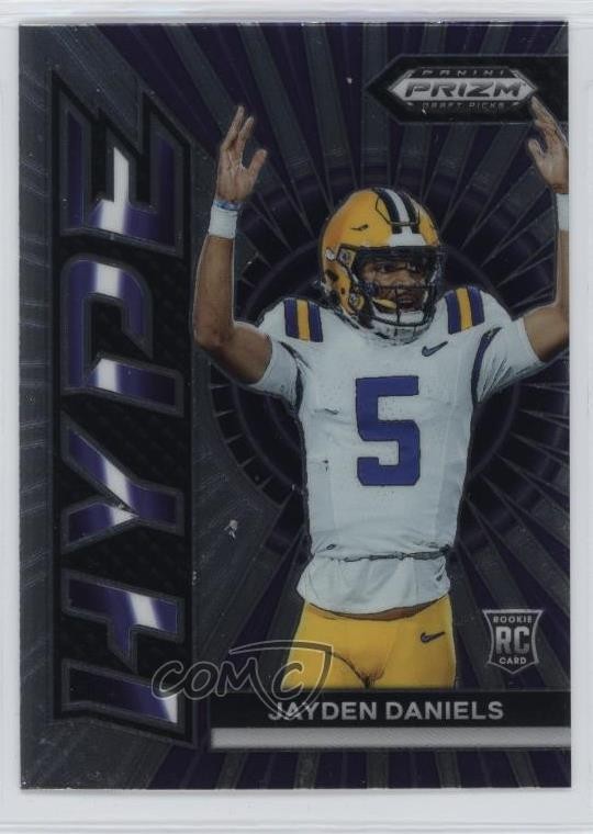 2024 Panini Prizm Draft Picks Hype Jayden Daniels #HP-JD Rookie RC 19l7