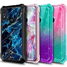 For Gabb Phone 4 Case Full Body Shockproof Protector Cover + Tempered Glass