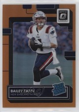 2022 Panini Donruss Optic Rated Rookie Orange Prizm /199 Bailey Zappe #229 1qg1