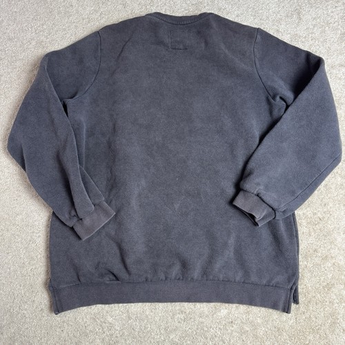 Sudadera Rip Curl Para Hombres Pequeña Cuello Redondo Tropic Feels Estampado Gráfico 1969 Negra - Imagen 5 de 7