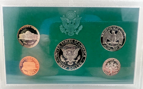 1996 S 5 Coin Proof Set - 第 3/3 張圖片
