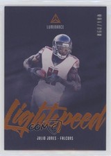 2019 Panini Luminance Lightspeed Orange 68/100 Julio Jones #LS8 zs7
