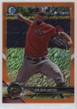 2018 Bowman Chrome Prospects Orange Shimmer Refractor 12/25 Jon Duplantier 0q0