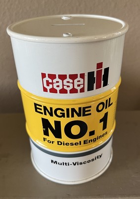 Case IH Case International Coin Bank 55 Gallon Drum By First Gear Metal