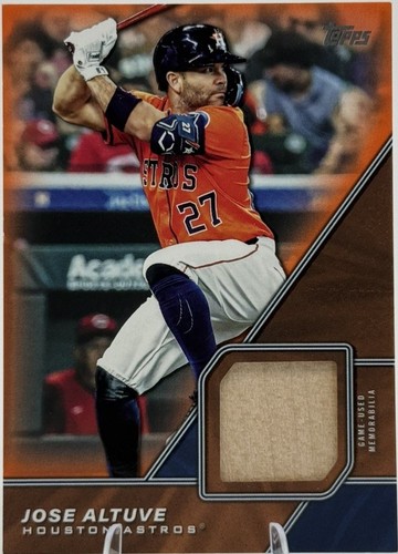 2026 Topps Series 1 Jose Altuve City Connect Relic OnCard Auto