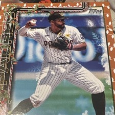2025 Topps Holiday - Xander Bogaerts #H65 Gold Holiday Lights