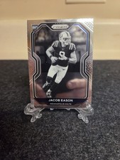 2020 NFL Prizm Jacob Eason Base Rookie Card #331 Colts Negative Variation. rookie card picture