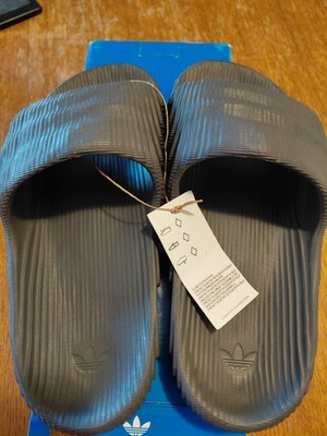 Adidas Adilette 22 Slides Slip On Synthetic Grey Men\'s Size 8 NEW WITH TAGS! ADIDAS Adilette 22 Slides HP6522 - Shiekh main image 3