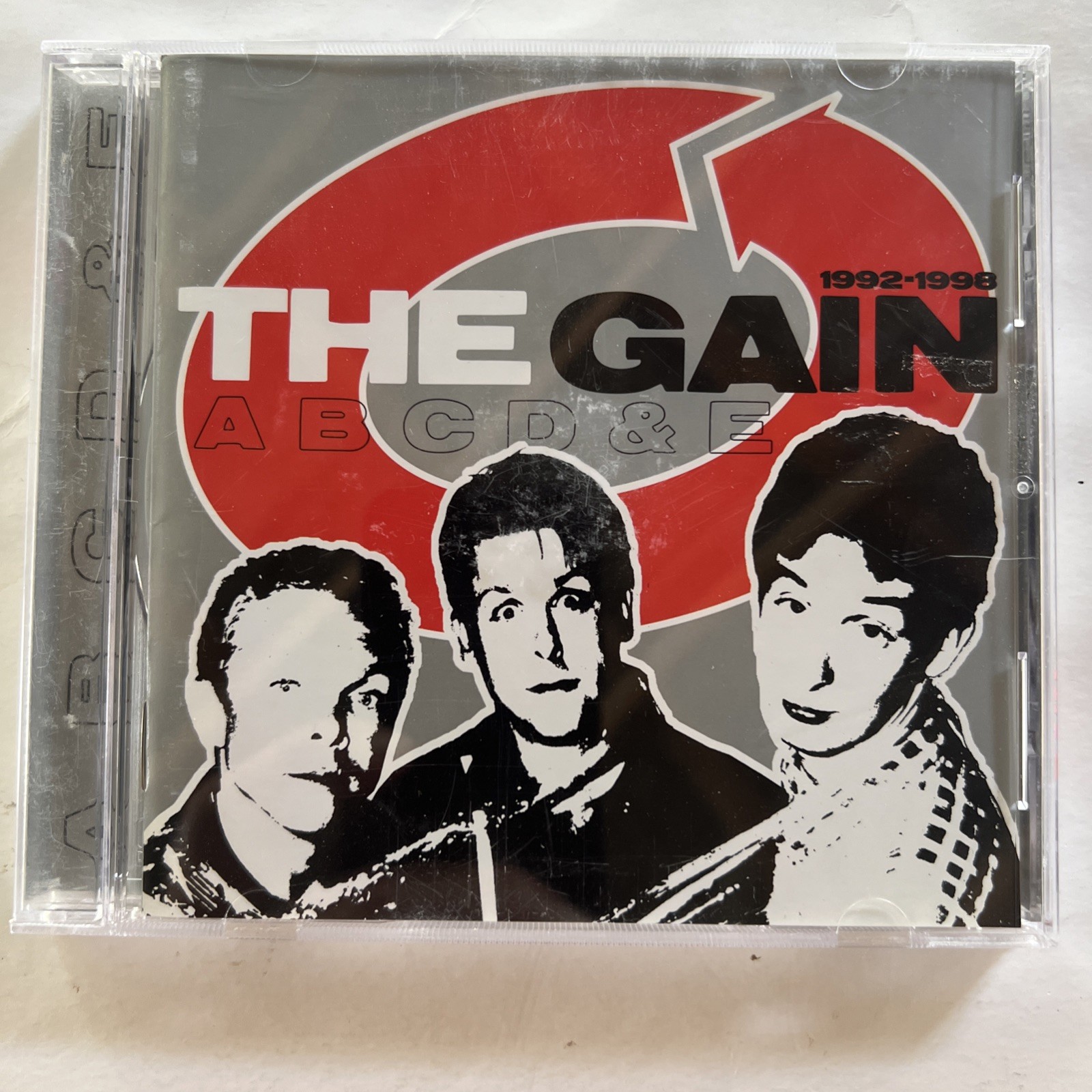 The gain CD A B C D & E disc only