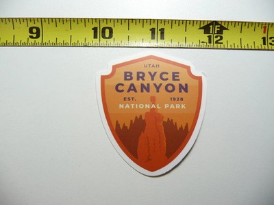 BRYCE CANYON NATIONAL PARK UTAH #3 SMALL STICKER DECAL HIKING CAMPING NATURE