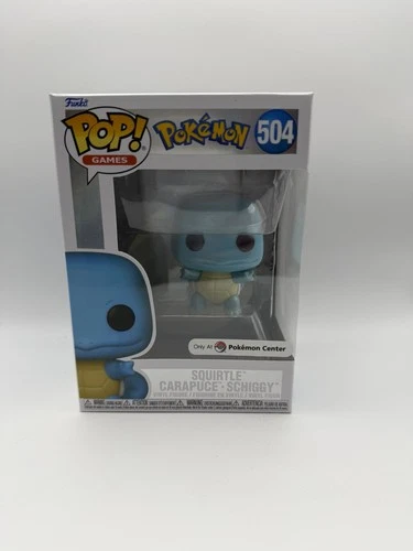 Funko POP! Squirtle #504 Pokemon Center Exclusive  Pearlescent