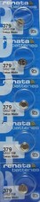 379 Watch battery - Strip of 5 Batteries