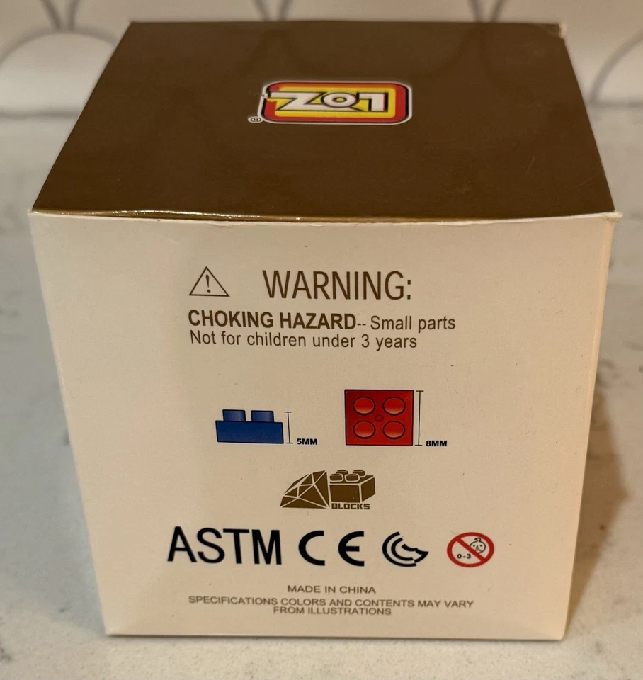 LOZ 9714 Mono Kung Fu Panda con 670 piezas Caja Abierta Sellada Interior Foto 3 de 4